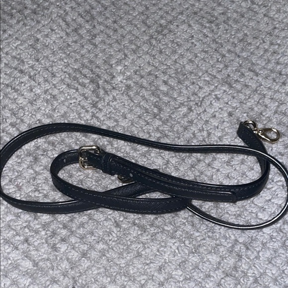 Kate Spade Laurel Way Jeweled Black Satchel and Wallet Set 9”W x 8”H - Picture 13 of 14